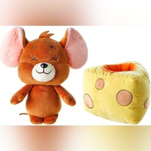 Cute Brown and Orange Mouse Plush Toy